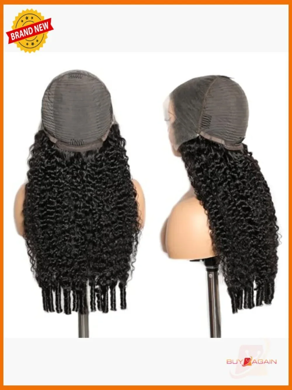 13x6 Full Lace Frontal Wig Burmese Curly Human Hair 32 Inch